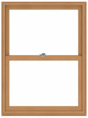 double-hung Andersen A-series windows