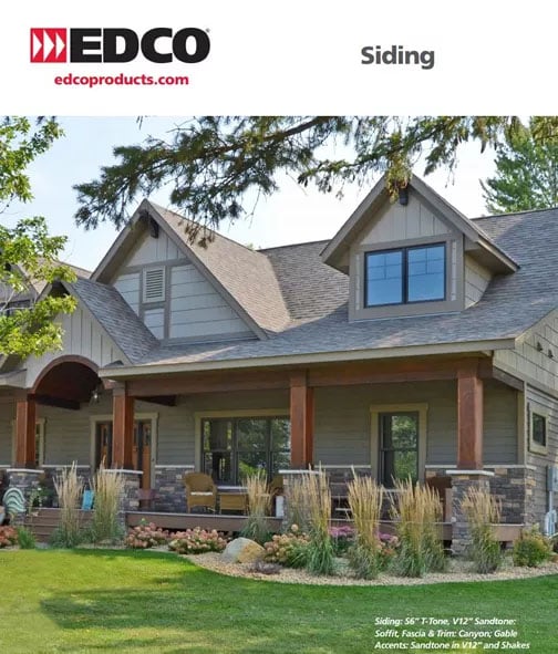 Edco Siding brochure - big brown house